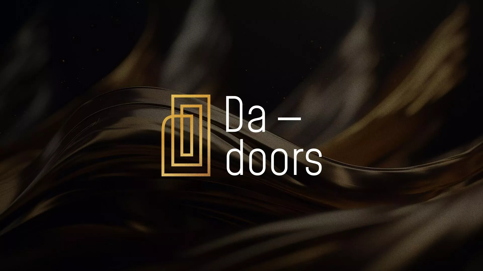Разработка логотипа для компании «DA-DOORS» в Санкт-Петербурге
