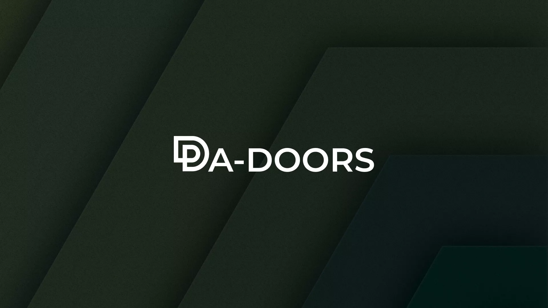 Создание логотипа компании «DA-DOORS» в Санкт-Петербурге